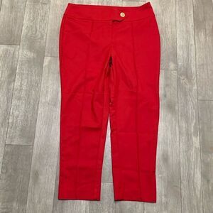 NWOT Anne Klein Work Casual Ankle Crop Stretch Career‎ Pants